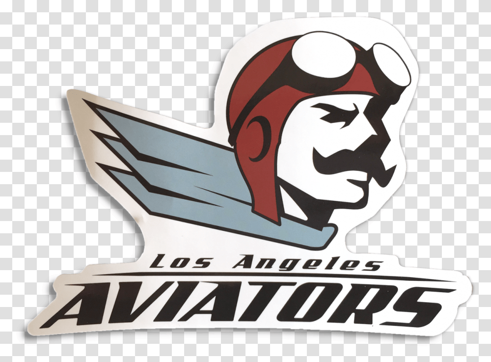 League Sunglasses Angeles Los American Disc Aviators Aviator Mascot, Logo, Trademark, Emblem Transparent Png