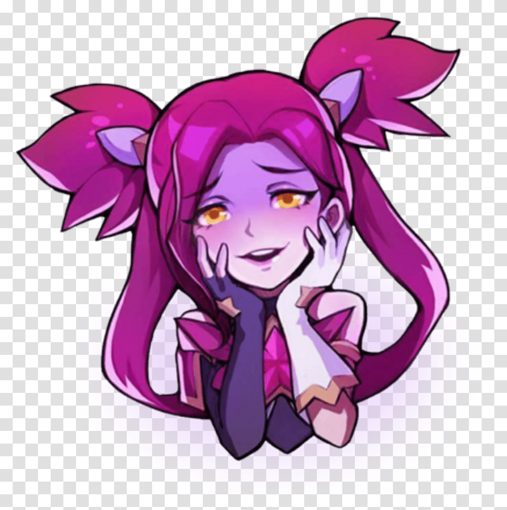 Leagueoflegends Lol Yandere Yuno Jinx League Of Legends Emotes, Clothing, Sweets, Food, Graphics Transparent Png