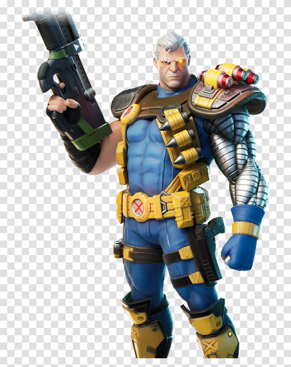 Leaked Skins Cable Skins X Force Fortnite, Person, Human, Costume, Gun Transparent Png