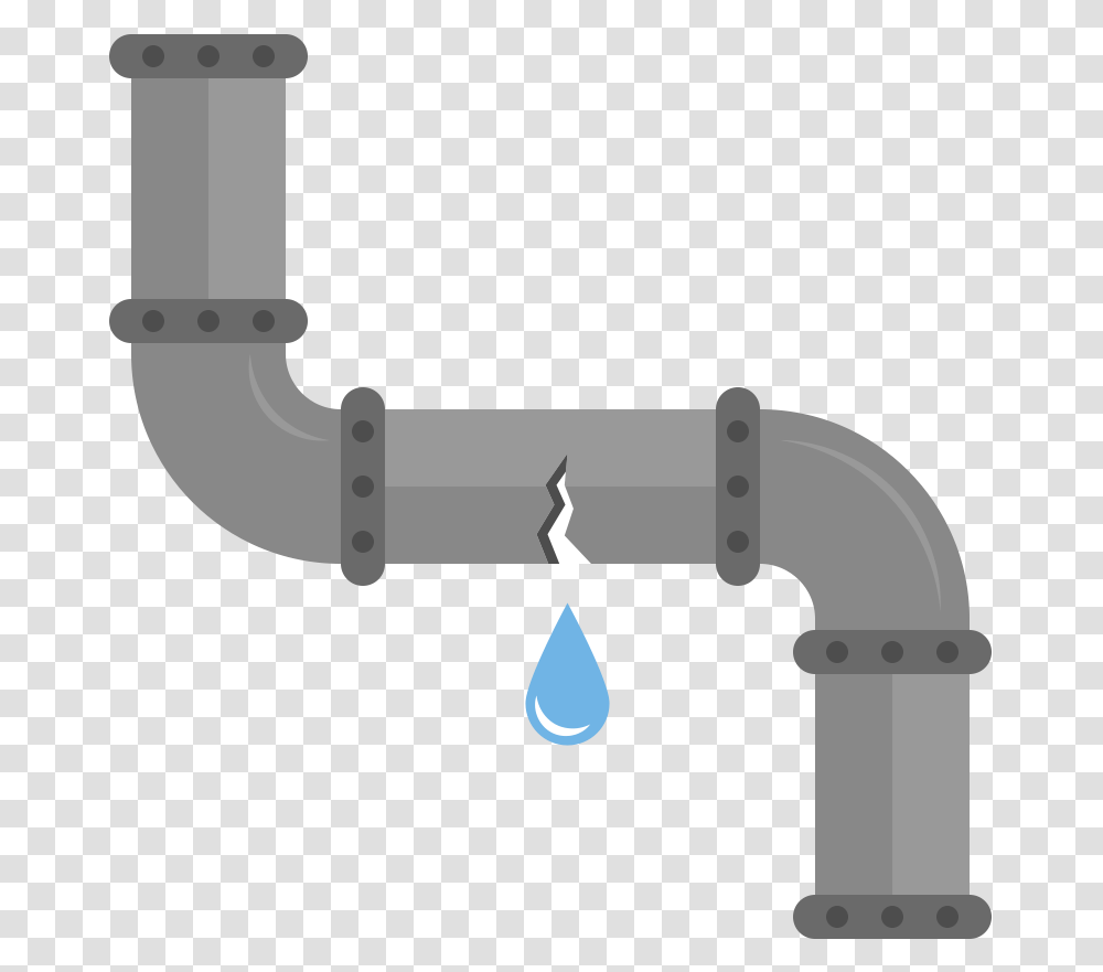 Leaking Pipe Clipart, Plumbing, Pipeline, Droplet Transparent Png