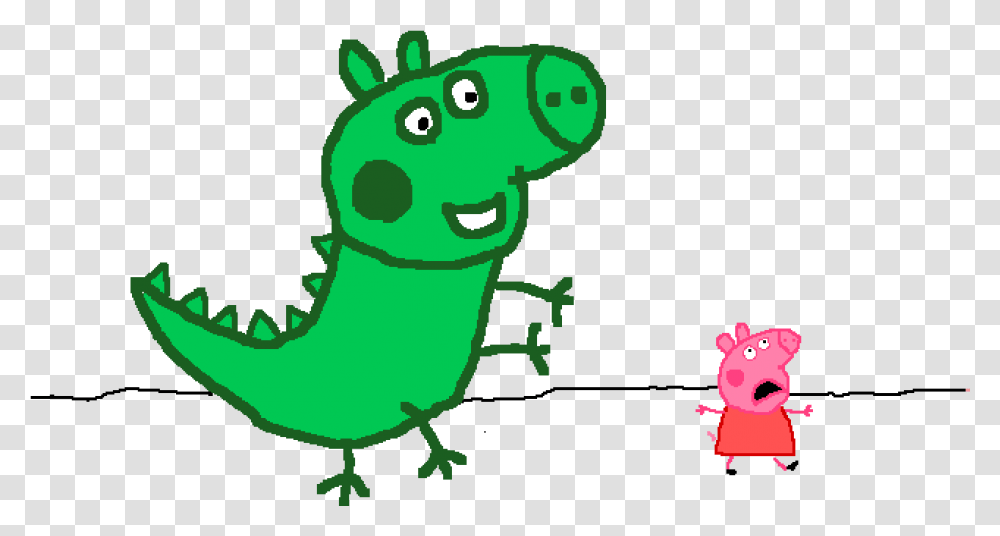 Leaks From The Next Jurassic World Movie T Posing Peppa Pig, Animal, Invertebrate, Reptile, Insect Transparent Png