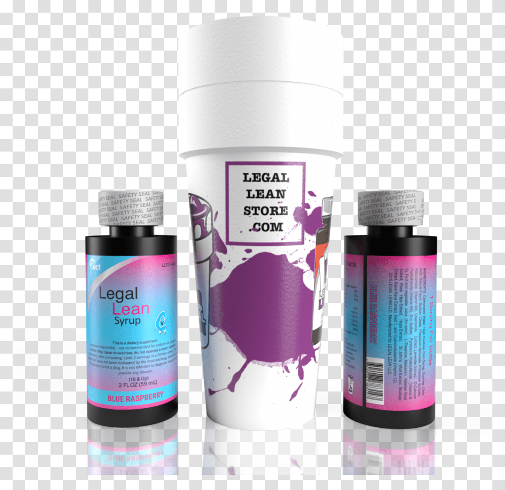 Lean Cup, Bottle, Cosmetics, Shaker, Purple Transparent Png