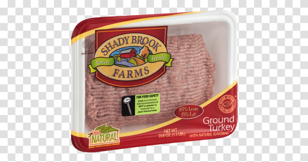 Lean Shady Farms Ground Turkey, Food, Pork, Bread, Sliced Transparent Png