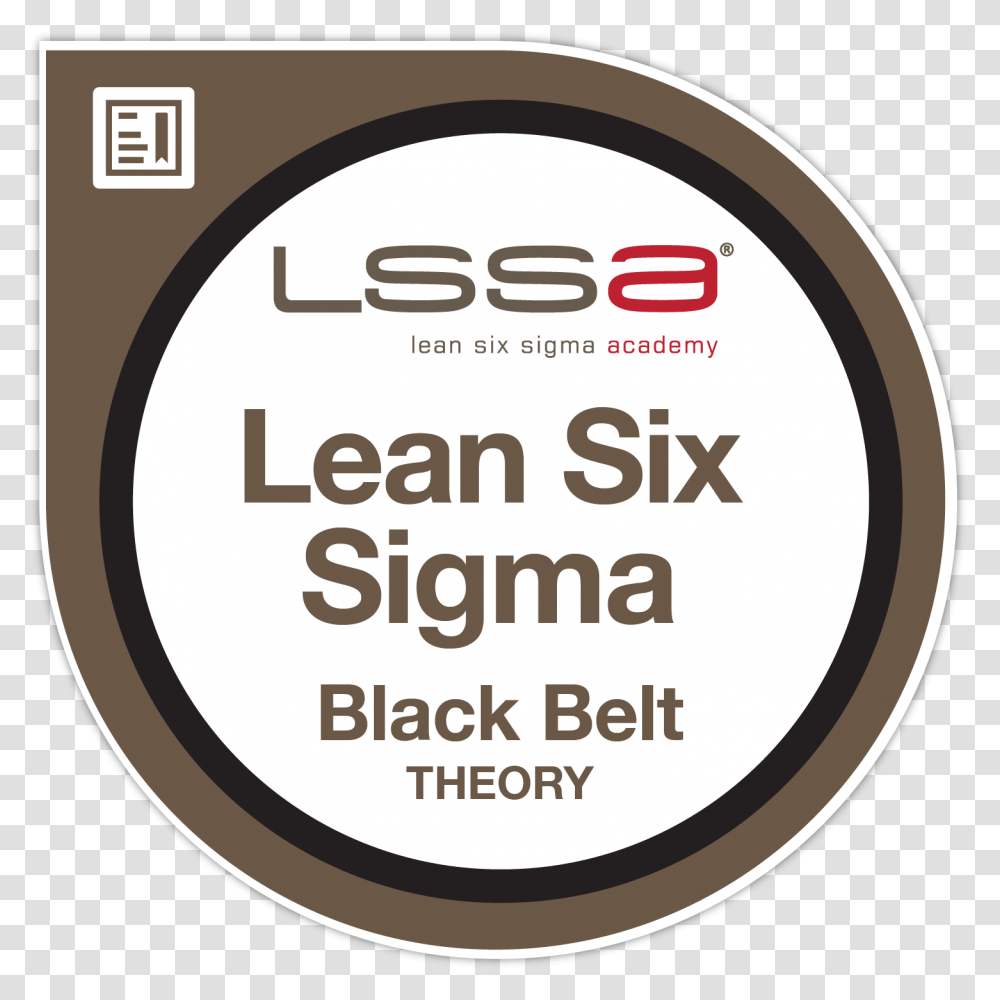 Lean Six Sigma Black Belt Theory Exam, Label, Sticker, Word Transparent Png