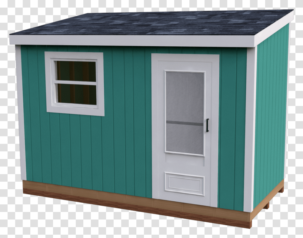 Lean To Shed Plans, Housing, Building, House, Toolshed Transparent Png