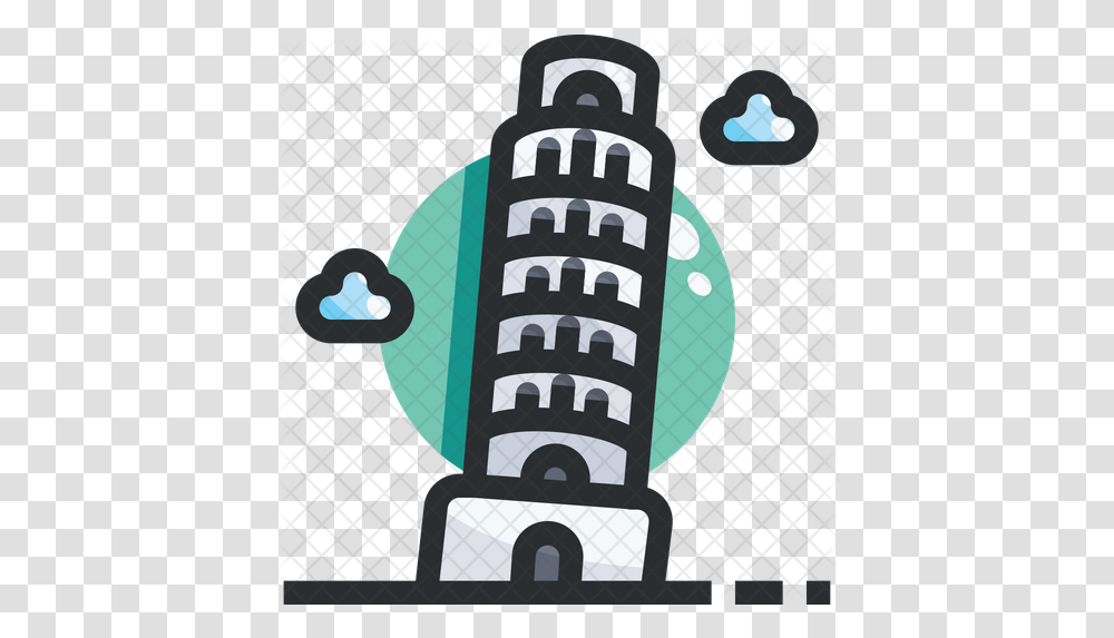 Leaning Tower Of Pisa Icon Clip Art, Coil, Spiral, Symbol, Building Transparent Png