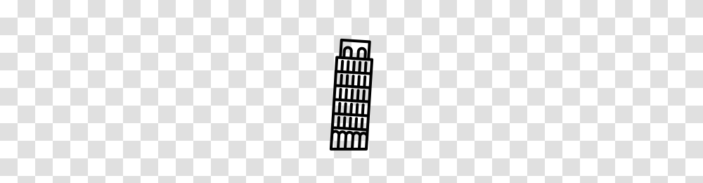 Leaning Tower Of Pisa Icons Noun Project, Gray, World Of Warcraft Transparent Png