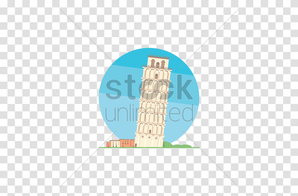 Leaning Tower Of Pisa Vector Image, Outdoors, Nature, Land, Plot Transparent Png