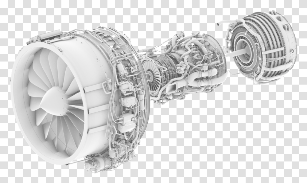 Leap 1a Engine Left Side View, Lighting, Machine, Ring, Accessories Transparent Png
