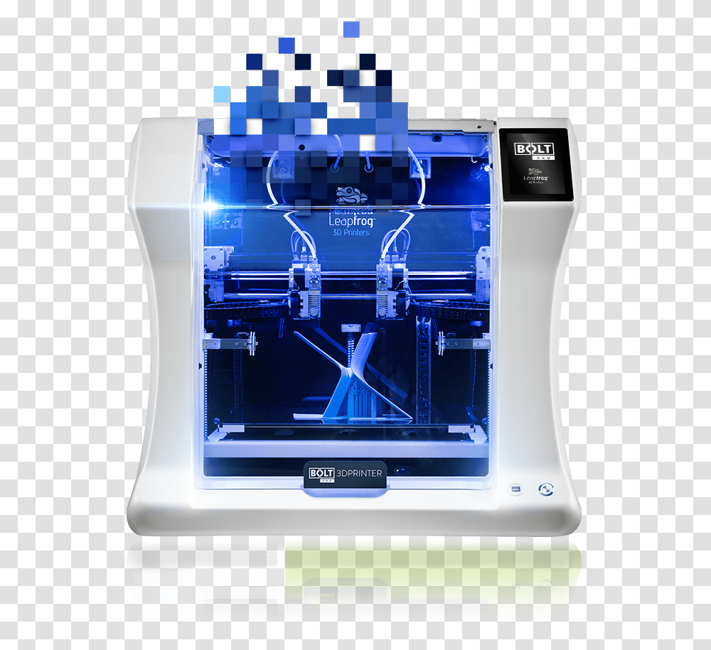 Leapfrog Bolt Pro 3d Printer, Machine, Electronics, Kiosk, Hardware Transparent Png