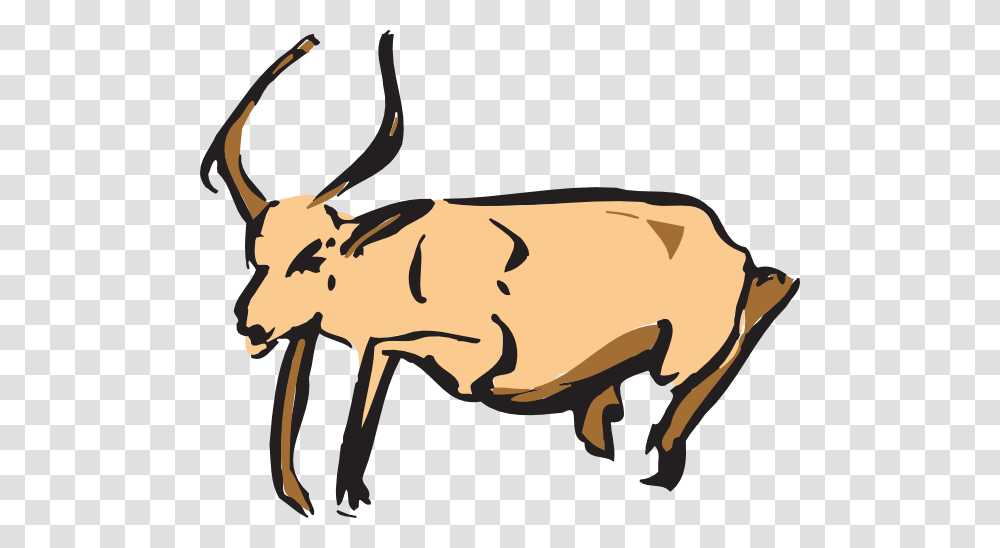 Leaping Antelope Clip Art, Elk, Deer, Wildlife, Mammal Transparent Png