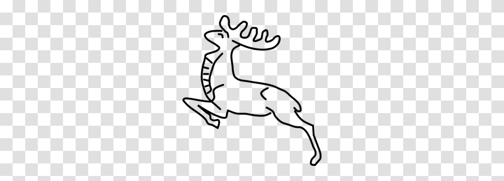 Leaping Deer Clip Art, Gray, World Of Warcraft Transparent Png