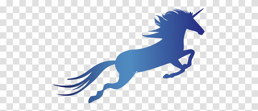 Leaping Unicorn Logo Templates Blue Horse Logo, Animal, Mammal, Wildlife, Deer Transparent Png