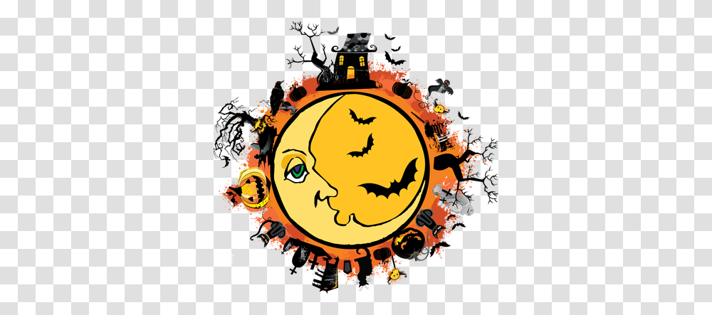 Learn About The Man In The Moon Halloween Say Boo, Poster, Advertisement Transparent Png