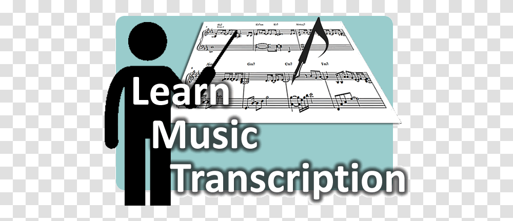 Learn Music Transcription And Arrangement - Joyce Language, Sheet Music, Flyer, Poster, Paper Transparent Png
