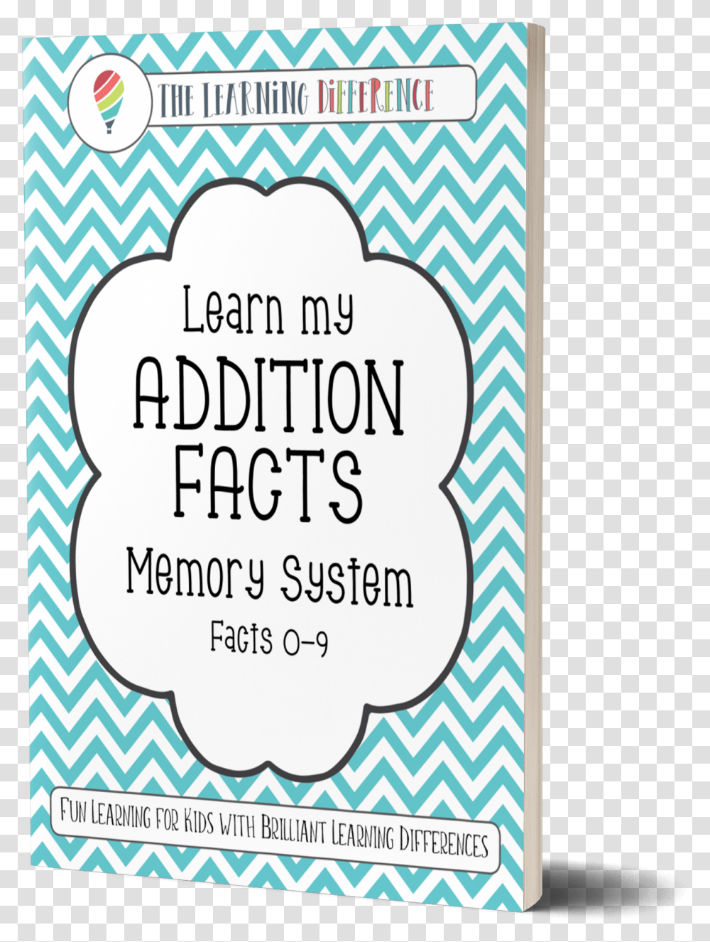Learn My Addition Facts Memory System 0 9 Poster, Label, Advertisement, Flyer Transparent Png