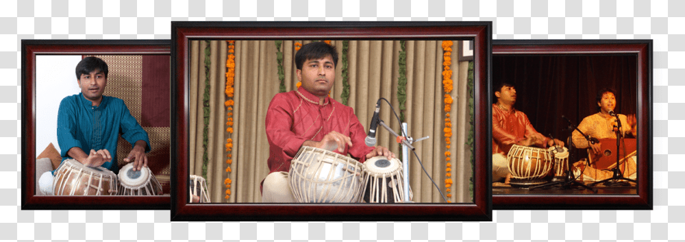 Learn Tabla From Indian Artist Jay Dabgar Picture Frame, Person, Musician, Musical Instrument, Drum Transparent Png
