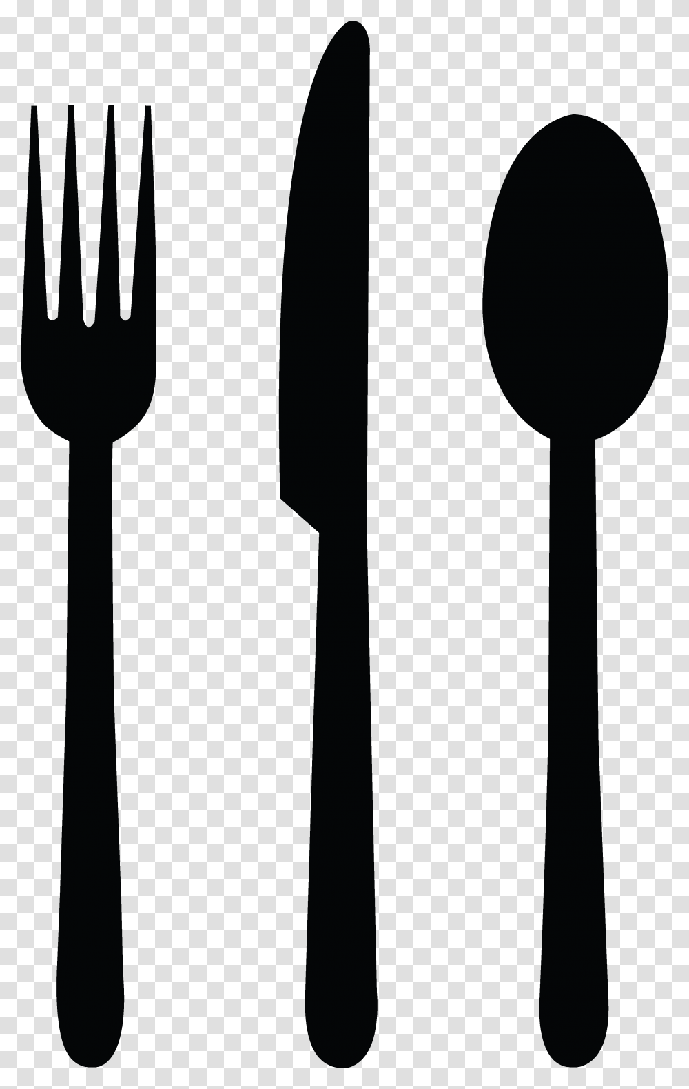 Learning Fun Silhouette Clip Art Art, Fork, Cutlery Transparent Png