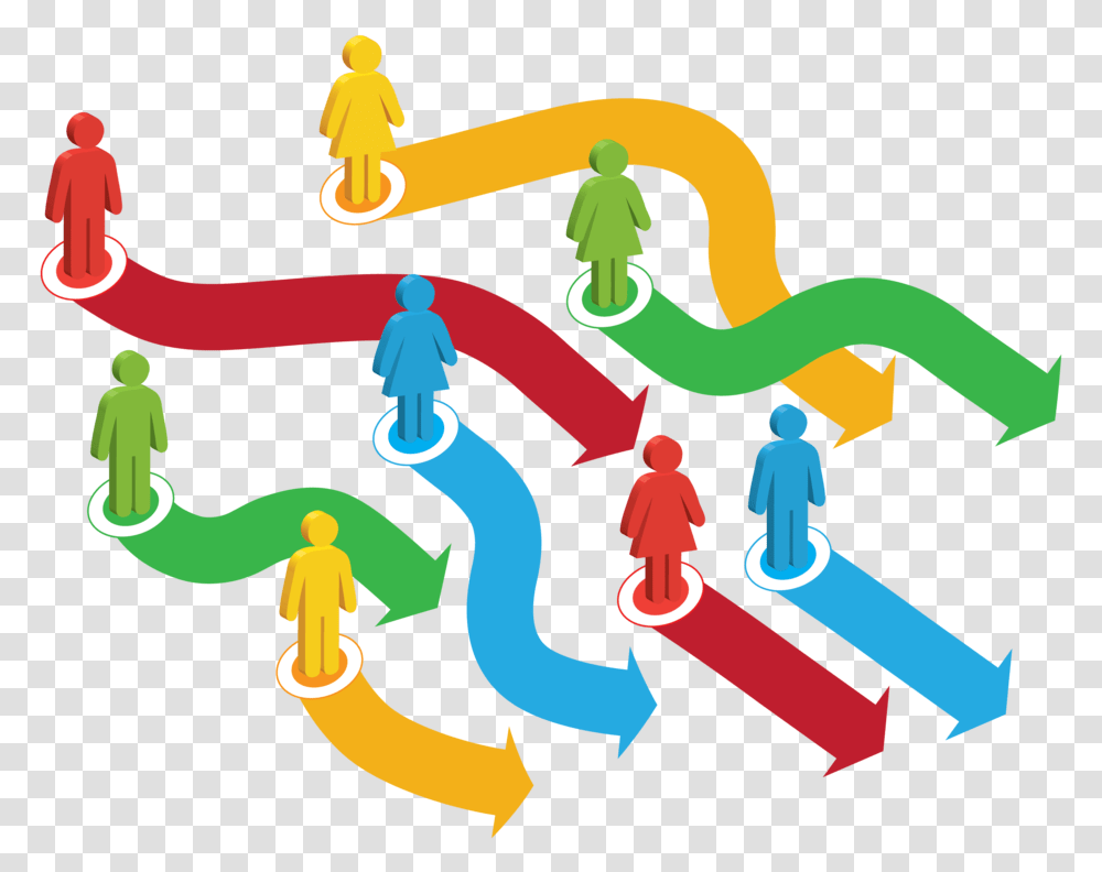 Learning Pathways Graphic, Hook Transparent Png