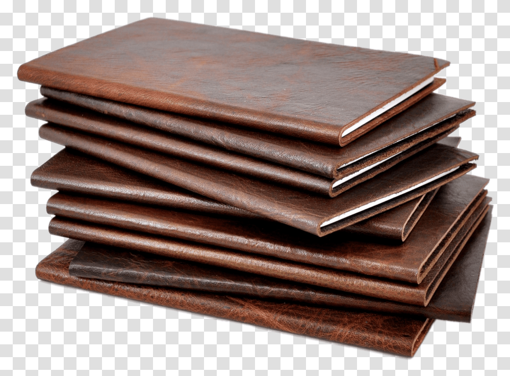 Leather Bound Notebooks Leather Notebook, Wood, Plywood, Soil, Cardboard Transparent Png