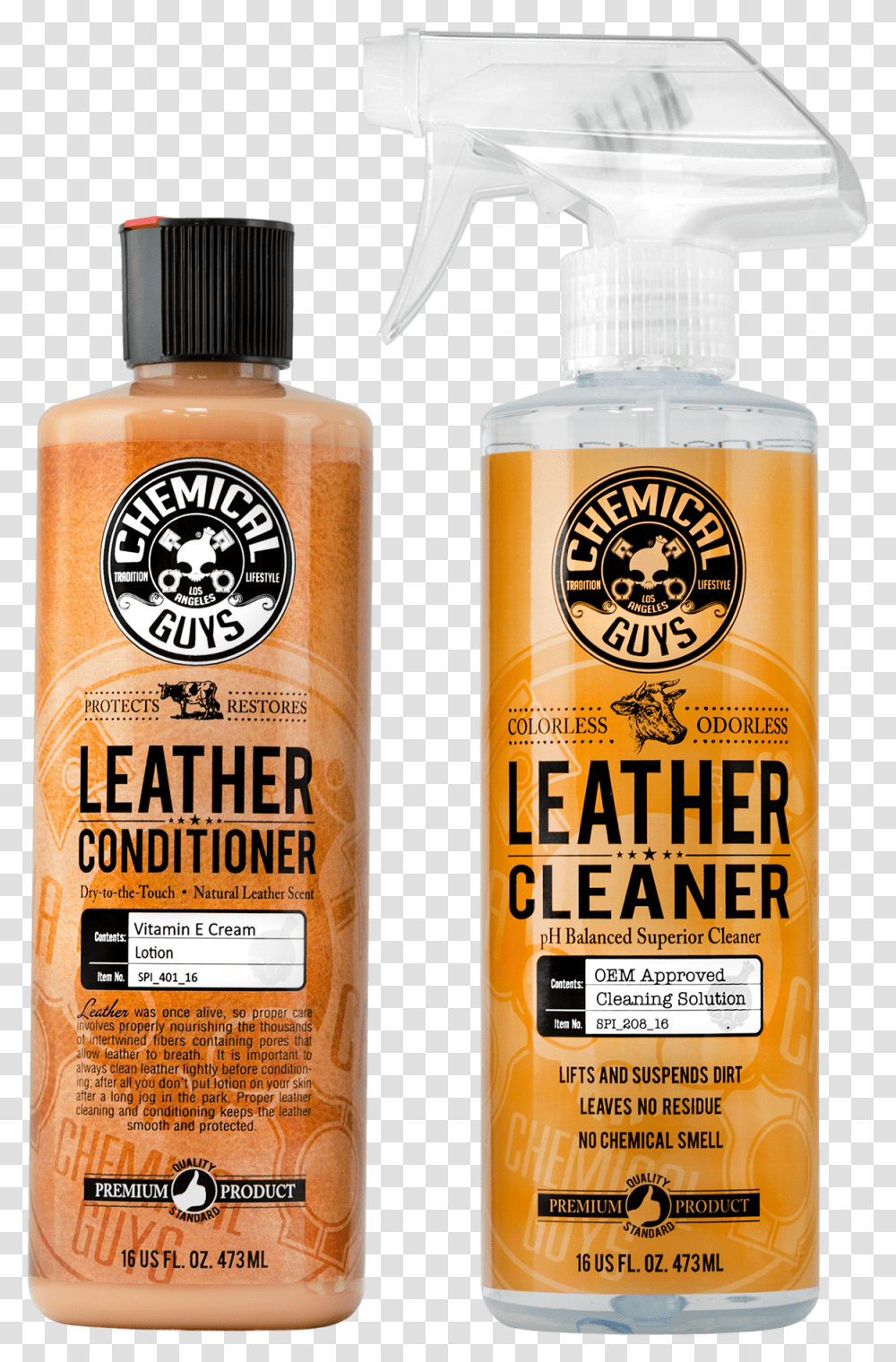 Leather Cleaner Ampamp, Bottle, Label, Beer Transparent Png