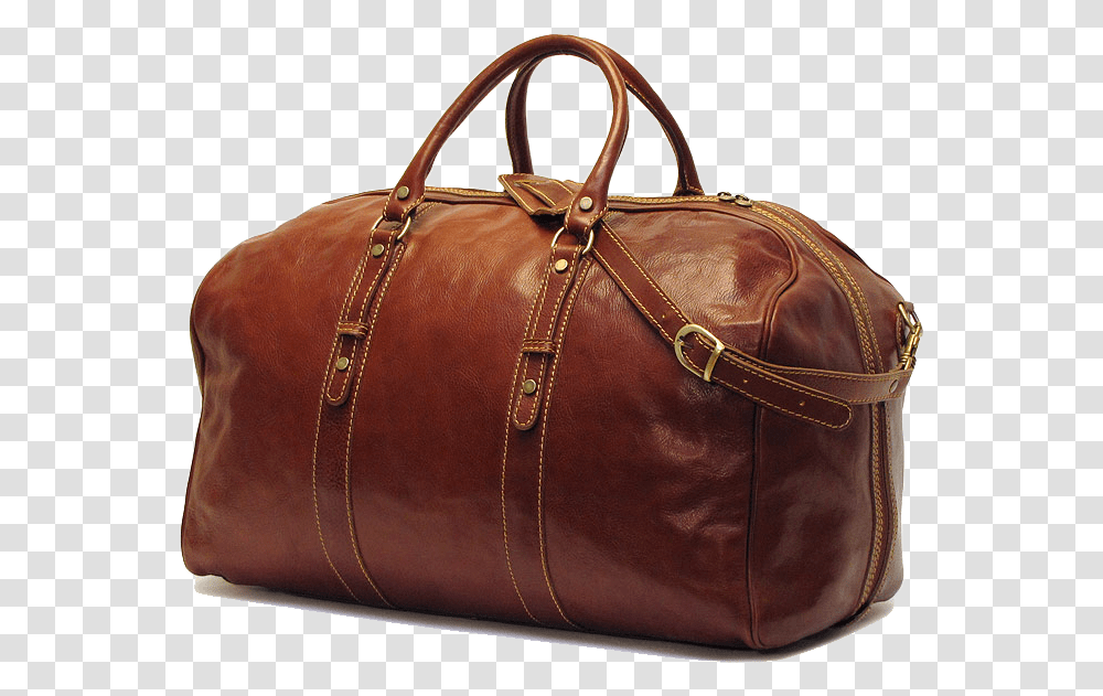 Leather Duffle Bag Download Leather Duffle Bag, Handbag, Accessories, Accessory, Luggage Transparent Png