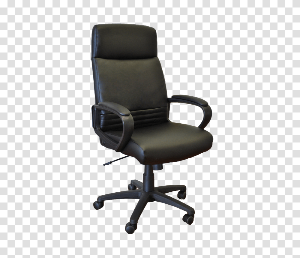 Leather Executive Office Chair Office Furniture Warehouse, Armchair, Cushion Transparent Png
