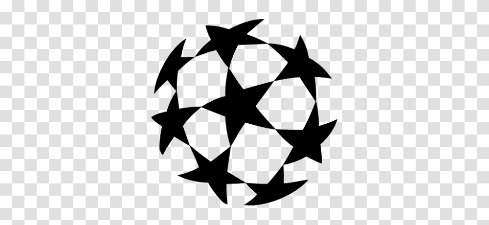 Leather Football Ball, Star Symbol, Recycling Symbol, Painting Transparent Png