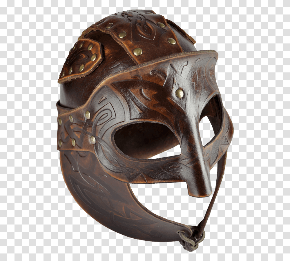 Leather Helmet Medieval, Apparel, Mask, Shoe Transparent Png