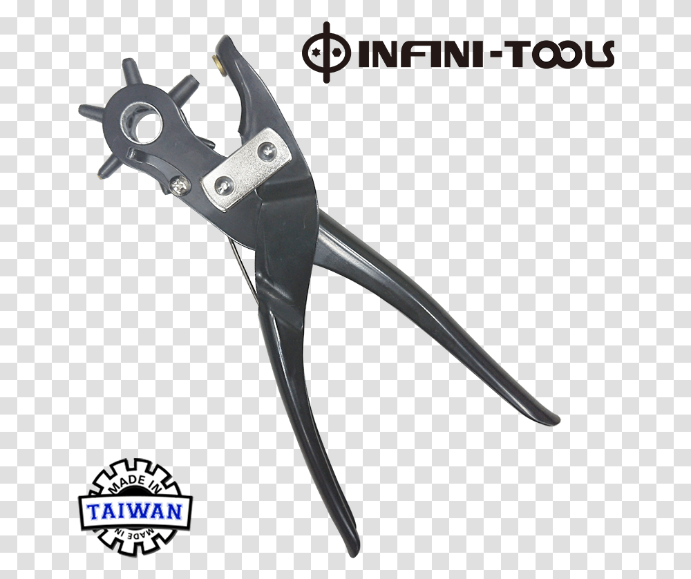 Leather Hole Punch Tool Heavy Gauge Steel Handle Leather Tools, Pliers, Scissors, Blade, Weapon Transparent Png
