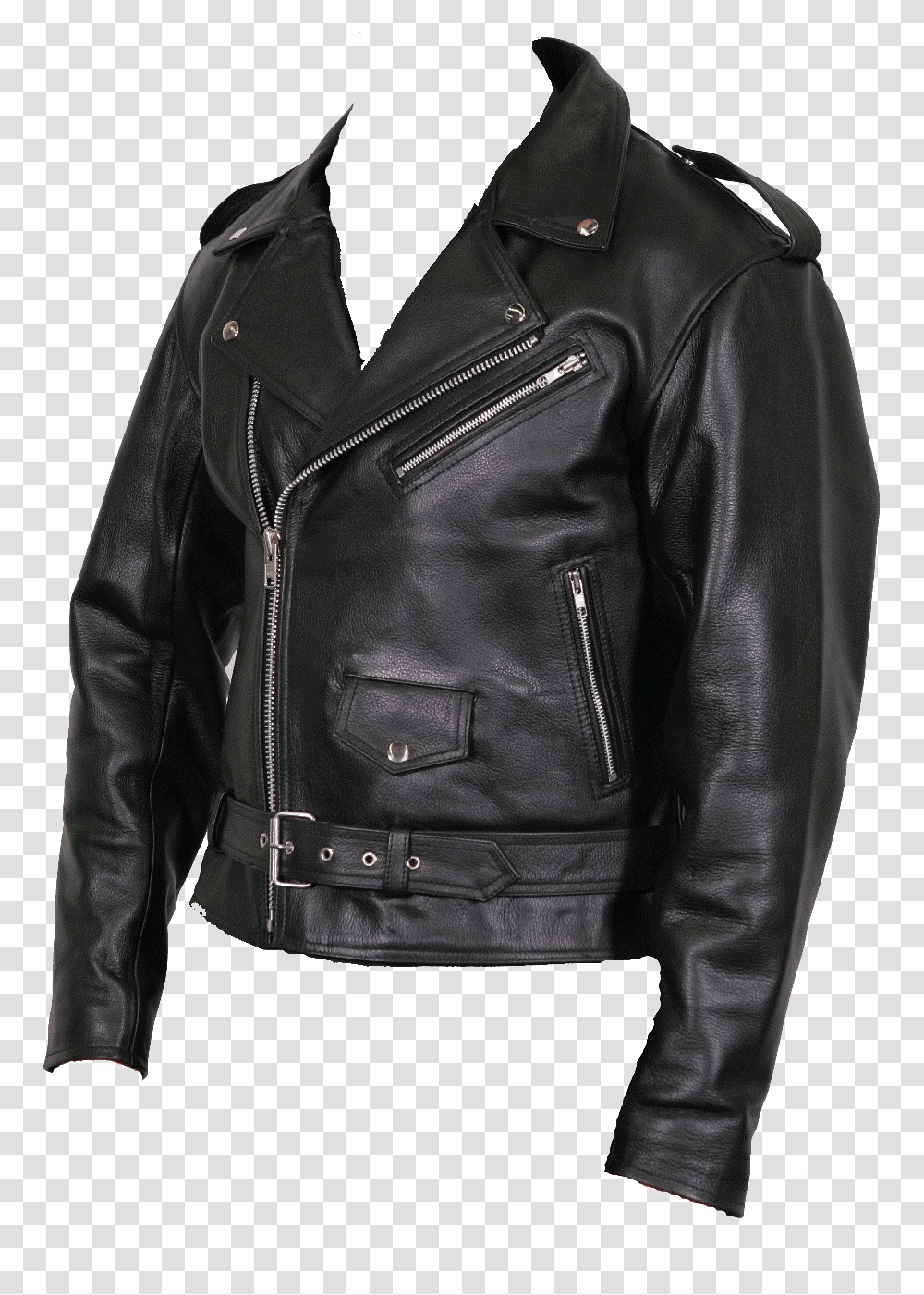 Leather Jacket Black Leather Jacket, Apparel, Coat Transparent Png
