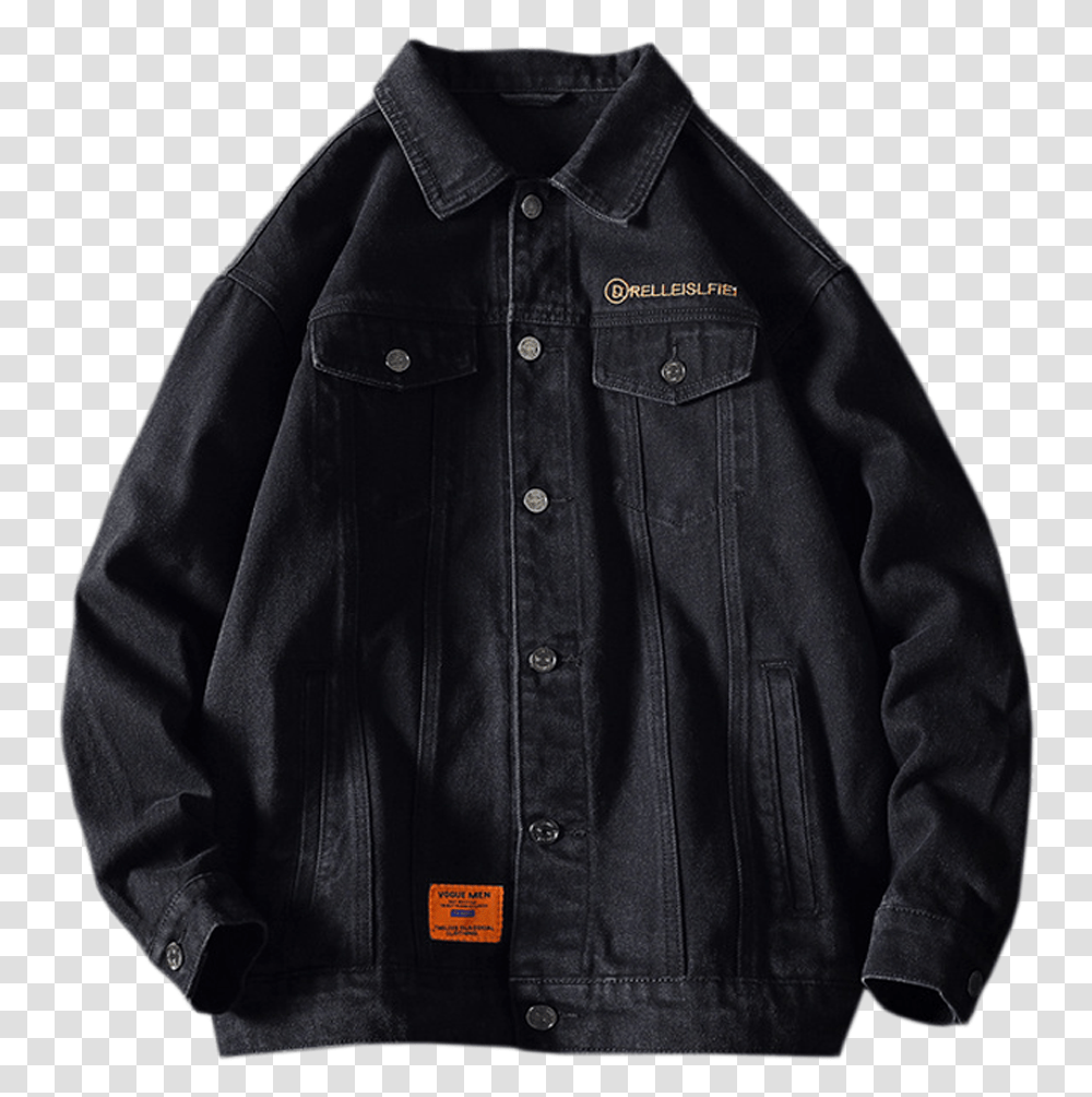 Leather Jacket, Apparel, Coat, Fleece Transparent Png