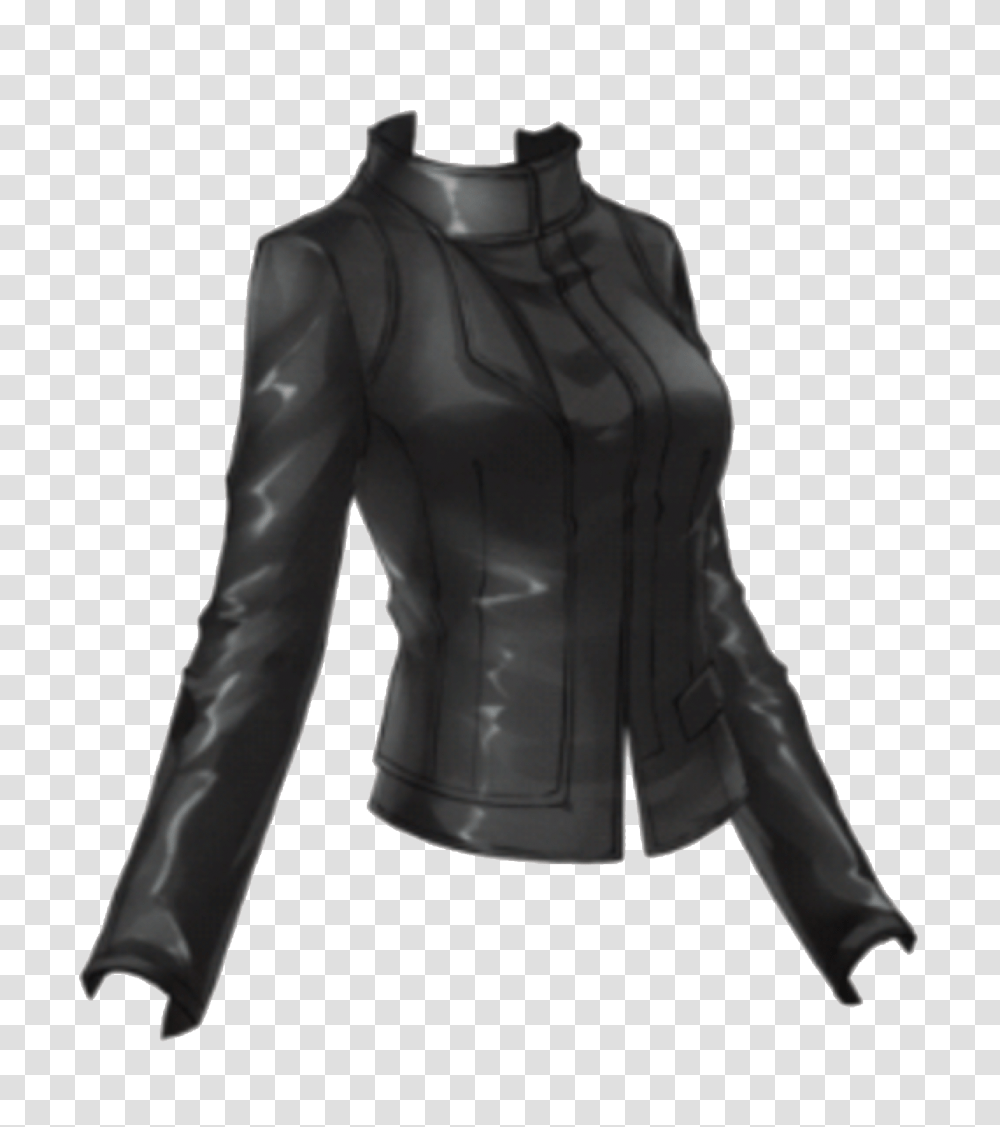 Leather Jacket, Apparel, Coat, Long Sleeve Transparent Png