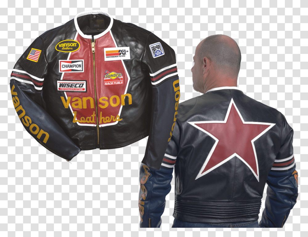 Leather Jacket, Apparel, Coat, Person Transparent Png