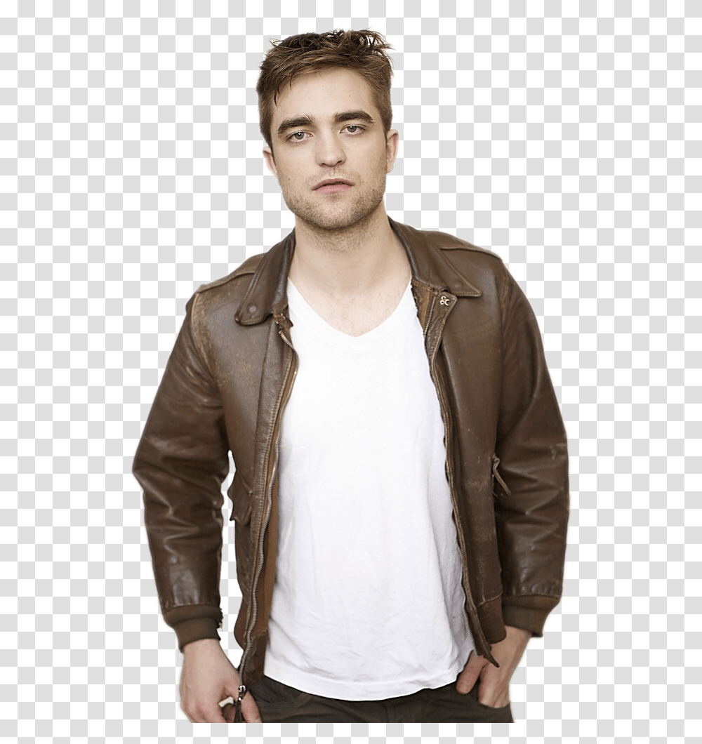 Leather Jacket, Apparel, Coat, Person Transparent Png