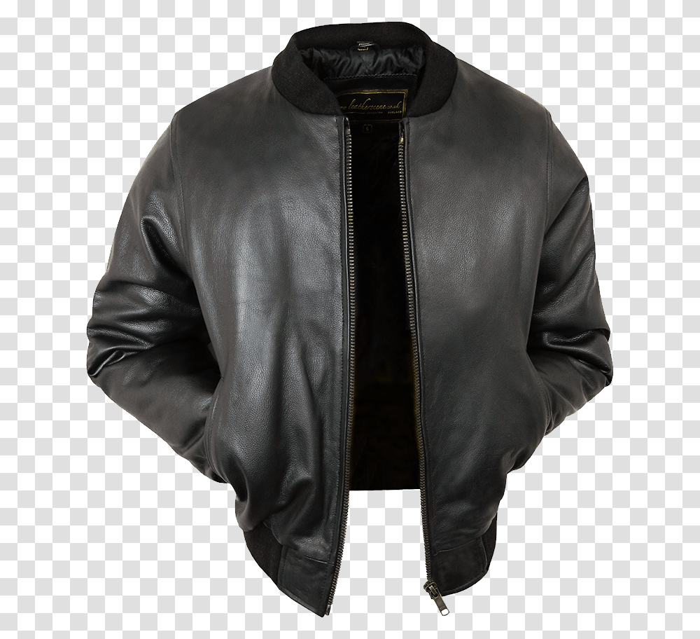 Leather Jacket, Apparel, Coat, Person Transparent Png