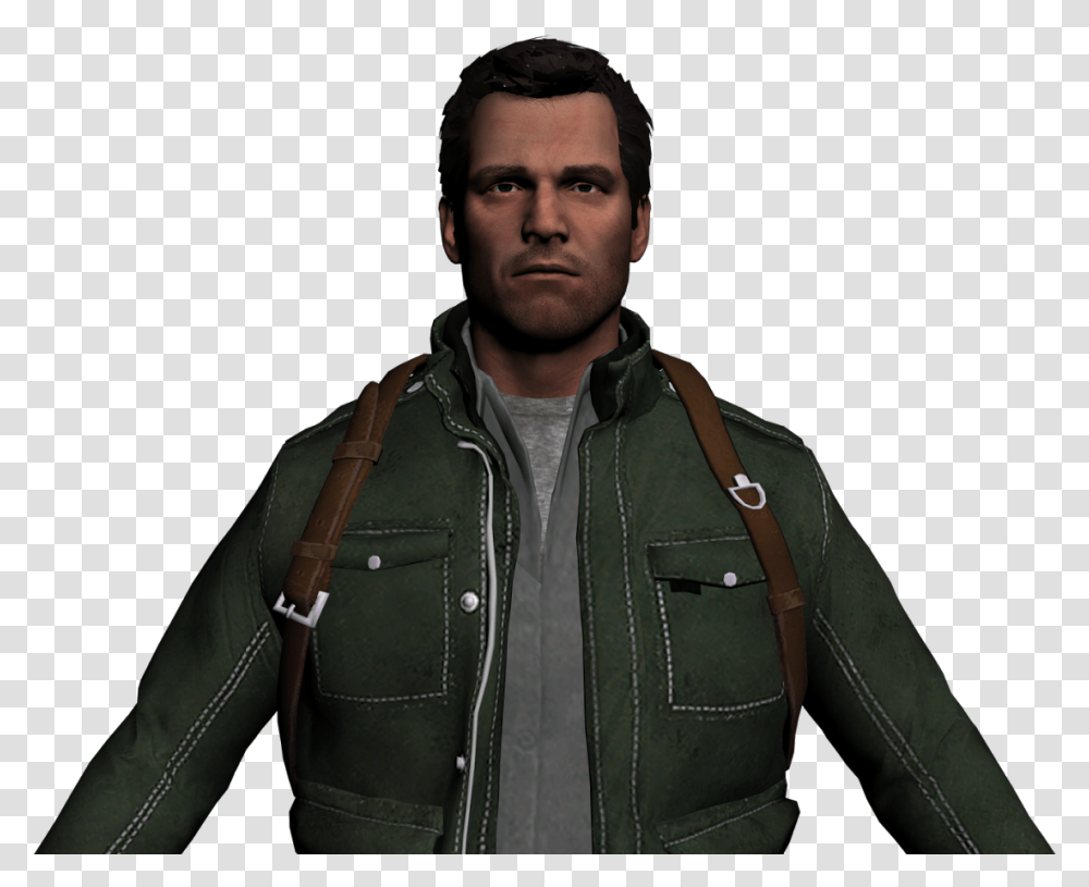 Leather Jacket, Apparel, Coat, Person Transparent Png