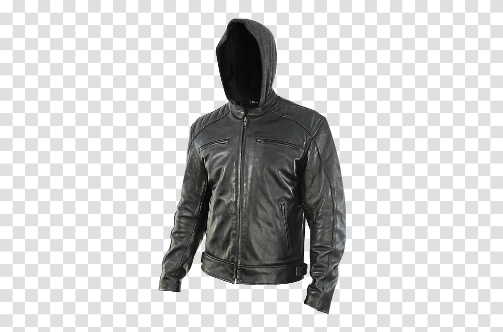 Leather Jacket, Apparel, Coat, Person Transparent Png