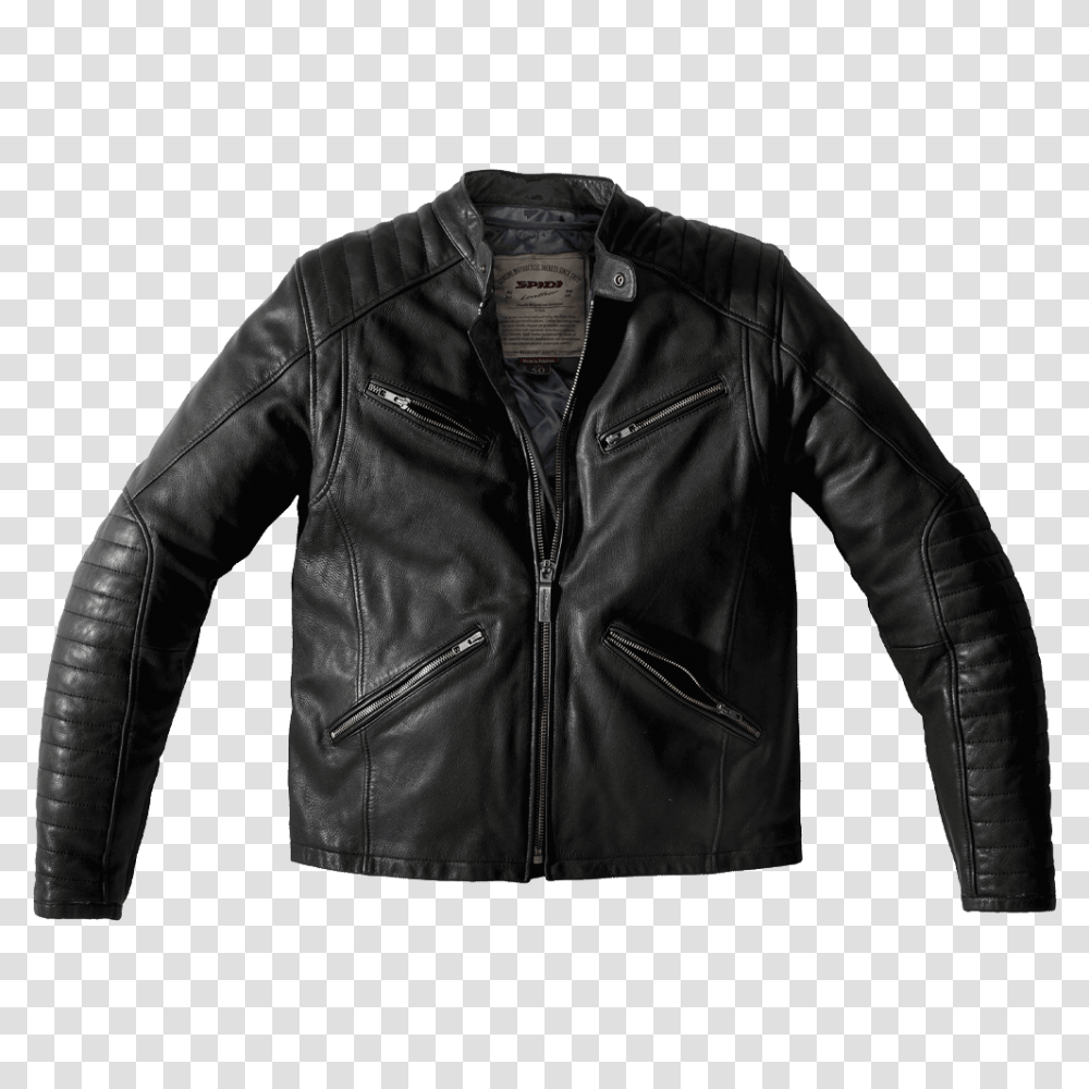 Leather Jacket, Coat, Apparel, Long Sleeve Transparent Png