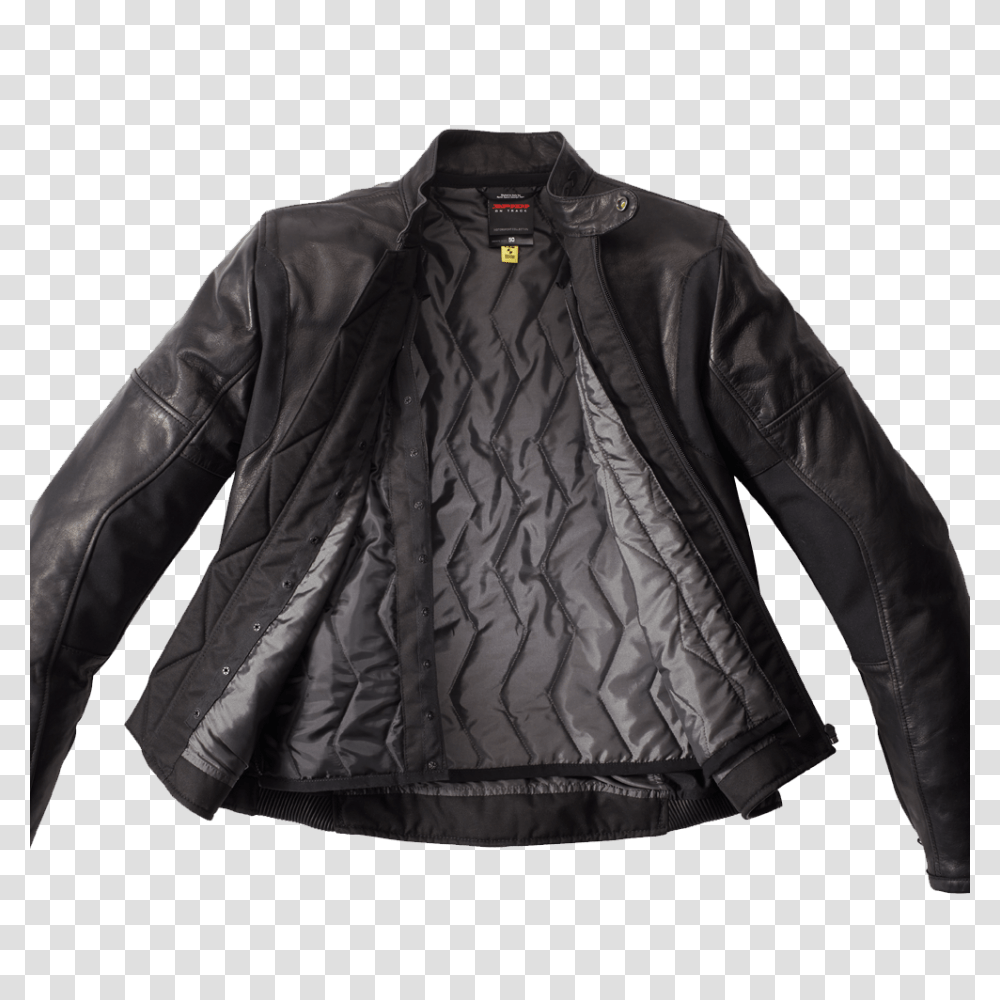Leather Jacket, Coat, Apparel Transparent Png