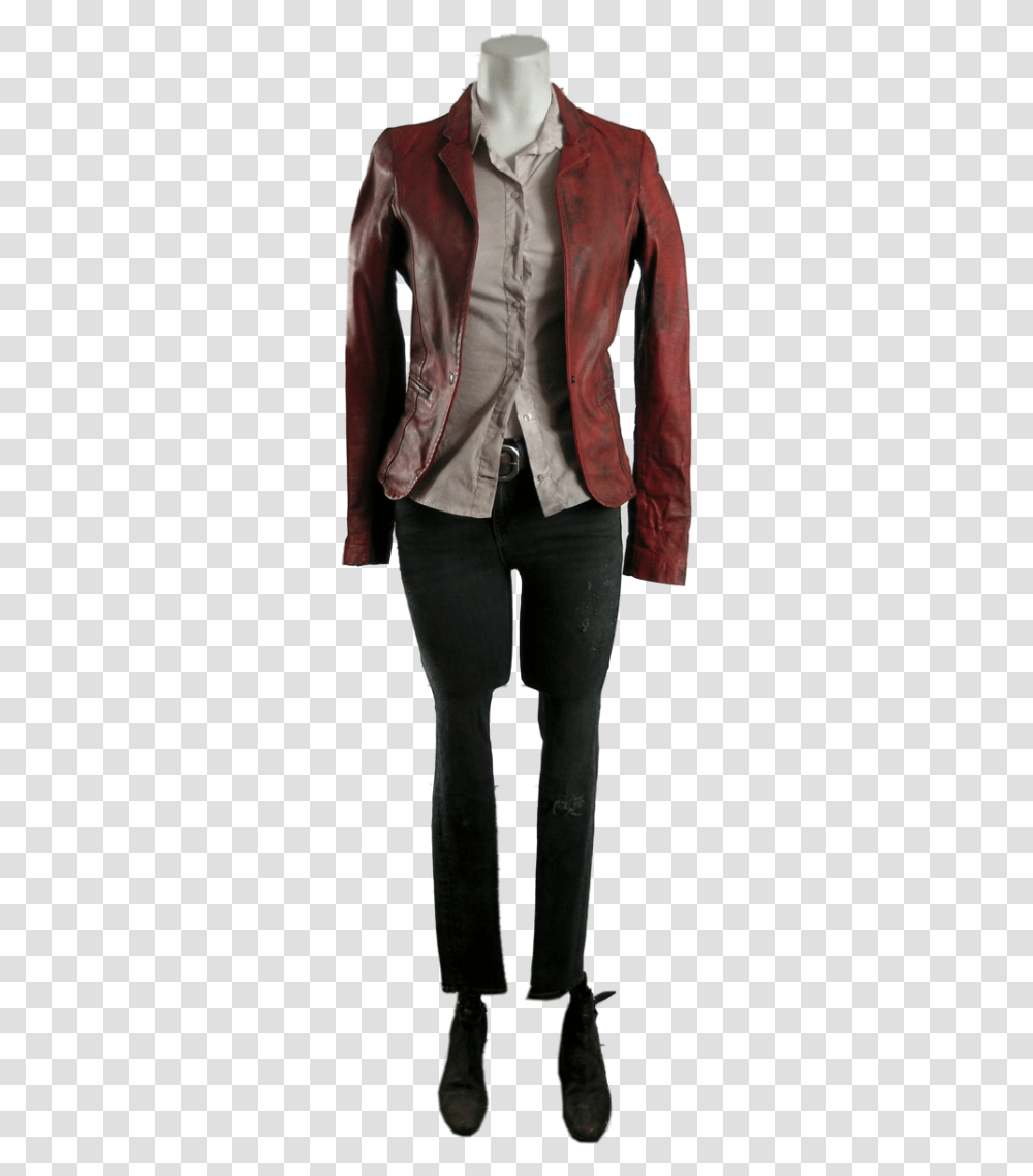 Leather Jacket, Pants, Coat, Person Transparent Png