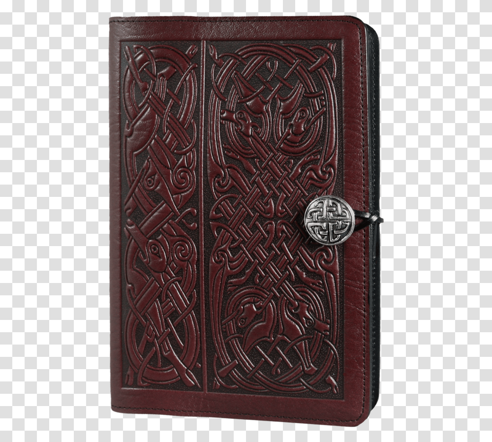 Leather Journal Cover Leather Bound Celtic Journal, Diary, File Binder, Rug Transparent Png