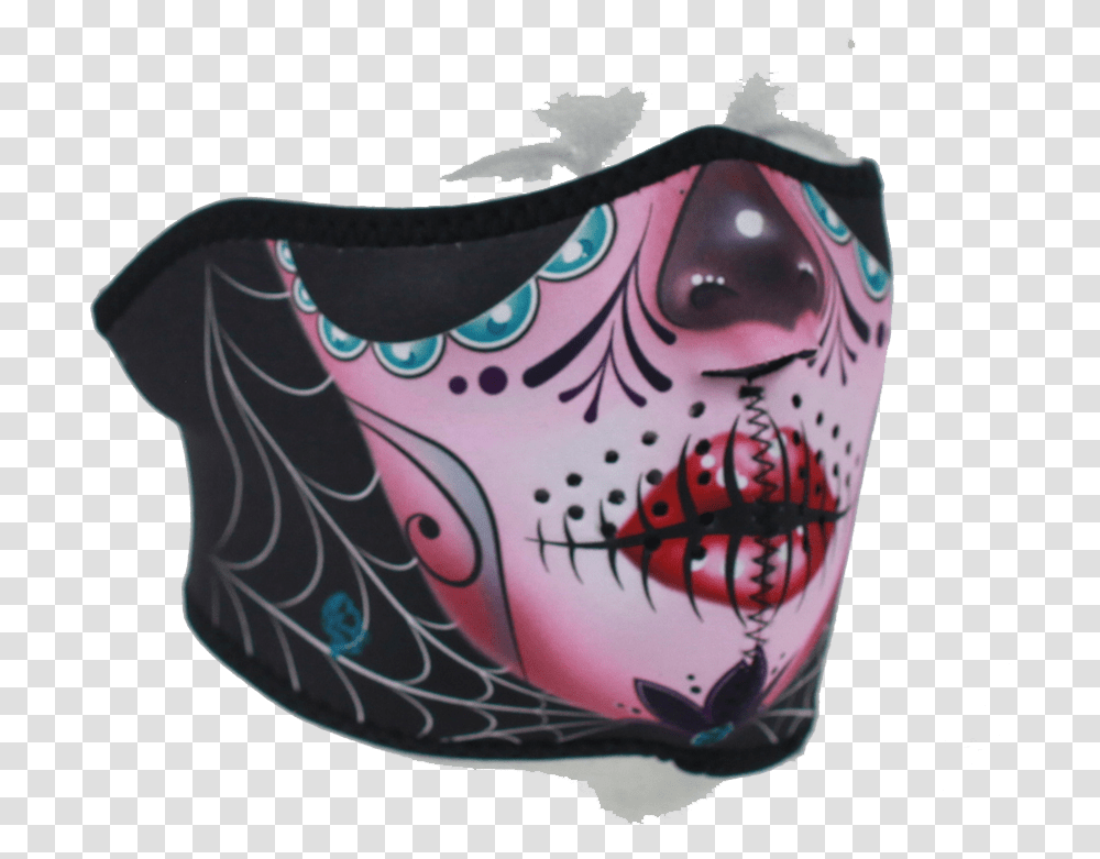 Leather Mask Sugar Skull, Apparel, Accessories, Accessory Transparent Png