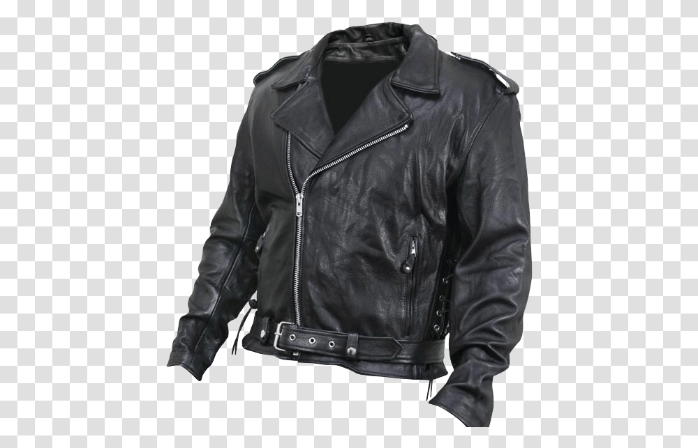 Leather Motorbike Jacket Image Leather Jacket Background, Apparel, Coat Transparent Png