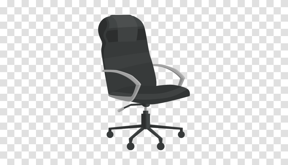 Leather Office Chair Clipart, Furniture, Cushion Transparent Png