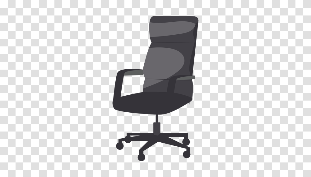 Leather Office Chair Icon, Furniture, Cushion, Lamp, Armchair Transparent Png