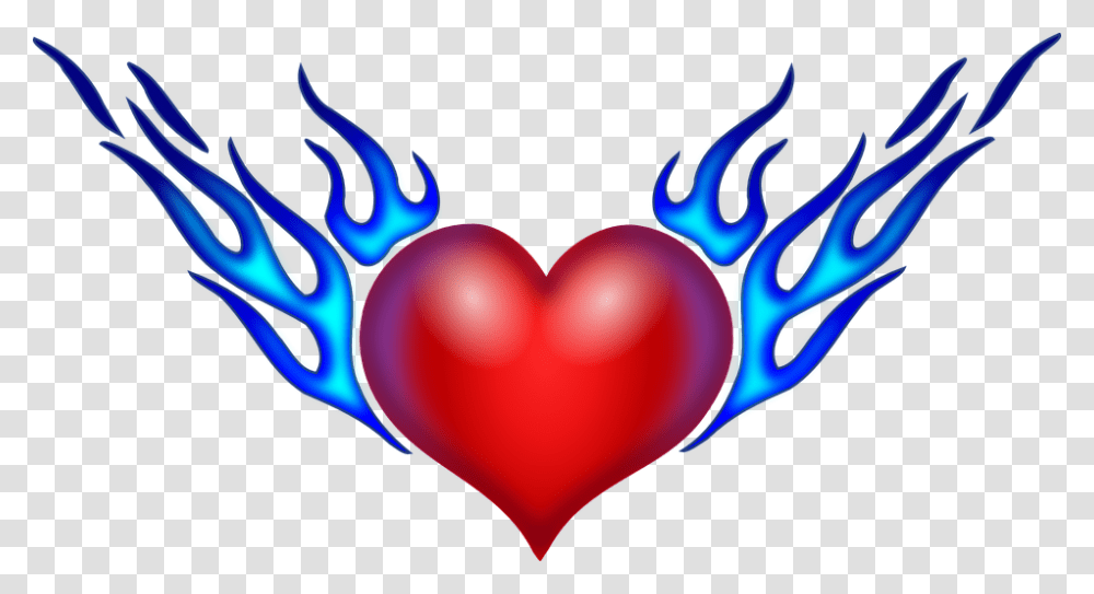 Leather Supreme Pink Tribal Heart With Flames Cliparts, Scissors, Blade, Weapon, Weaponry Transparent Png