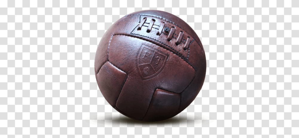 Leather Vintage Football Ball Stickpng Old Soccer Ball, Team Sport, Sports Transparent Png