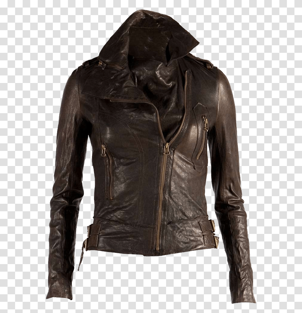 Leather Women Jacket Womens Leather Jacket, Apparel, Coat Transparent Png