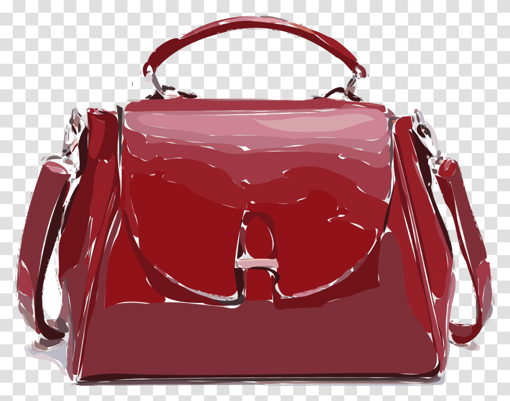 Leatherbrandluggage Bags Clipart Red Purse Free, Handbag, Accessories, Accessory, Bulldozer Transparent Png